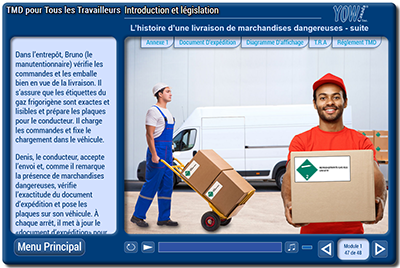 Exemple de la formation TMD